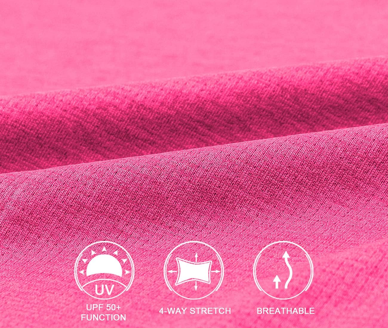 BGOWATU Women's Golf Polo Shirts Sleeveless Zip Up Collarless UPF 50+ Tennis T-Shirt Lightweight Quick Dry - Image 7