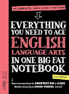 Everything You Need to Ace English Language Arts in One Big Fat Notebook, 2nd Edition: Complete Middle School ELA Study Guide