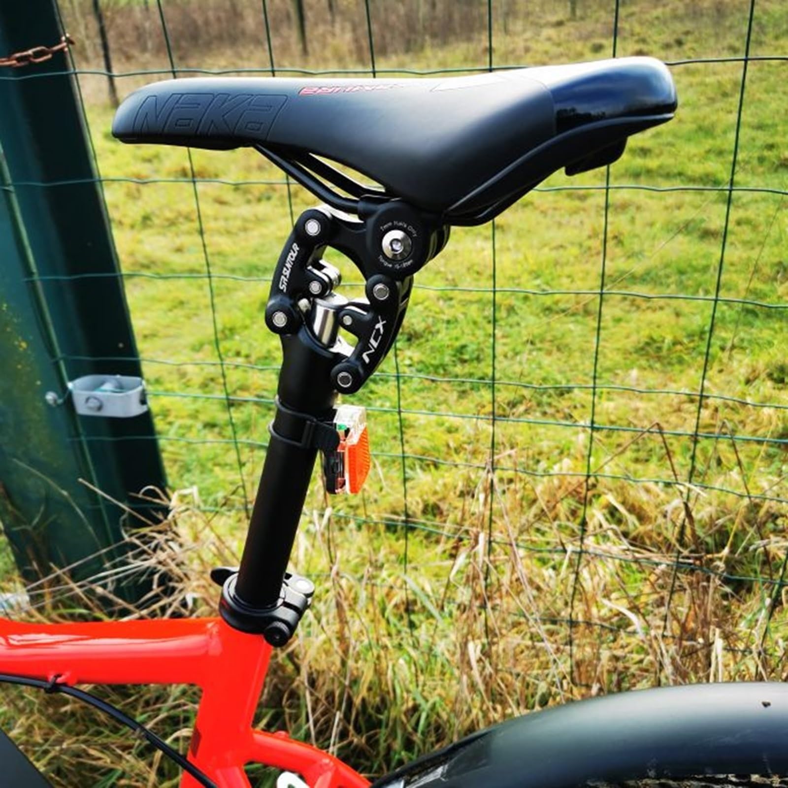 Reggisella ammortizzato per Bicicletta 27.2/28.6/30.0/30.4/30.9/31.6/33.9x350mm - SP 12 NCX Ammortizzatore per Sella Ammortizzata da Mountain Bike, reggisella ammortizzato per ebik