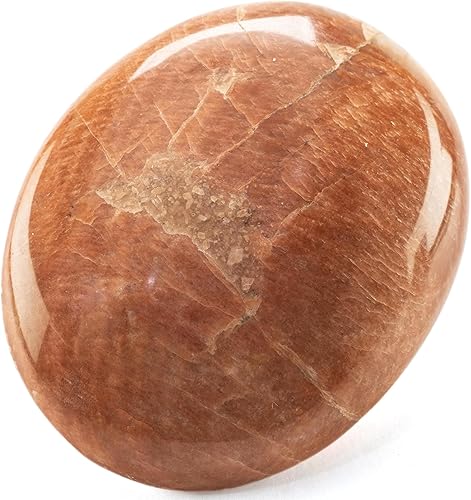 Miniatura 9 de KALIFANO Palm Stone with Healing & Calming Effects - AAA+ Grade High Energy Worry Stone with Information Card - Reiki Crystal Used for Courage