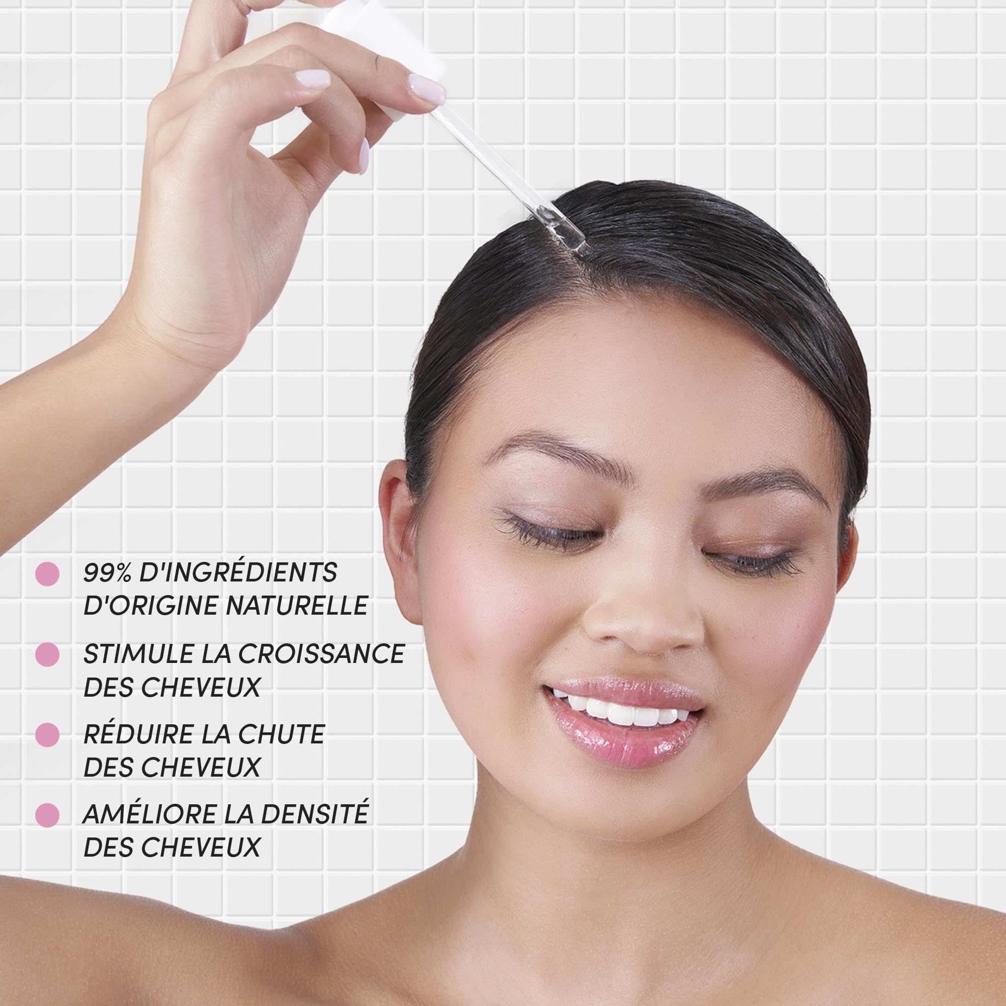 MYRIAM K PARIS – Sérum Pousse Cheveux 140ml – Scalp – Stimule la Croissance & Réduit la Chute – Complexe Actif aux 9 Plantes & Procapil – Pour Cheveux Clairsemés ou Affinés