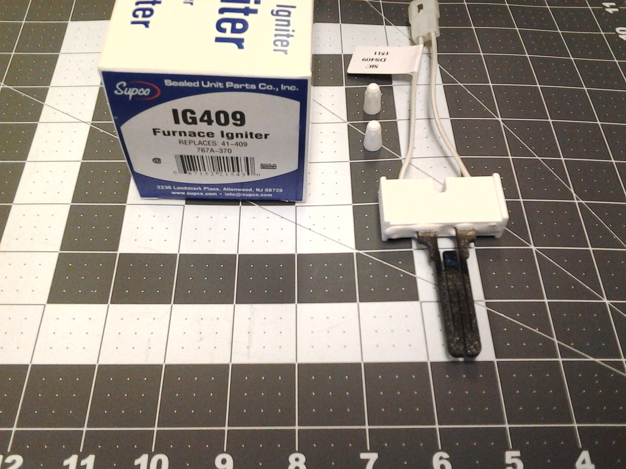 IG409 Heavy Duty Furnace Igniter for Carrier Bryant Payne