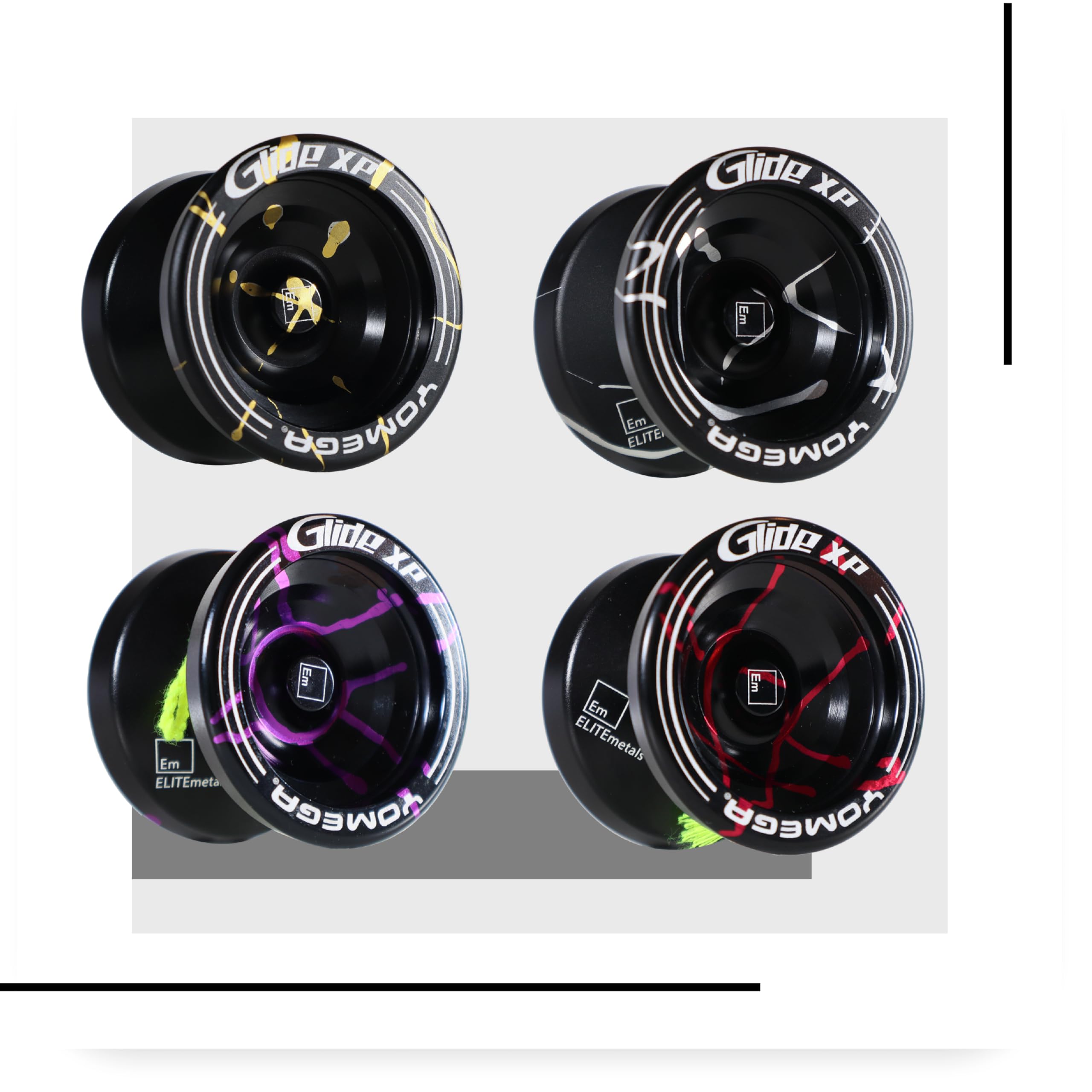 YOMEGA GLIDE XP GROOVセット Amazon.com: Yomega Glide™ XP – Pro Level Aluminum Metal Yoyo for