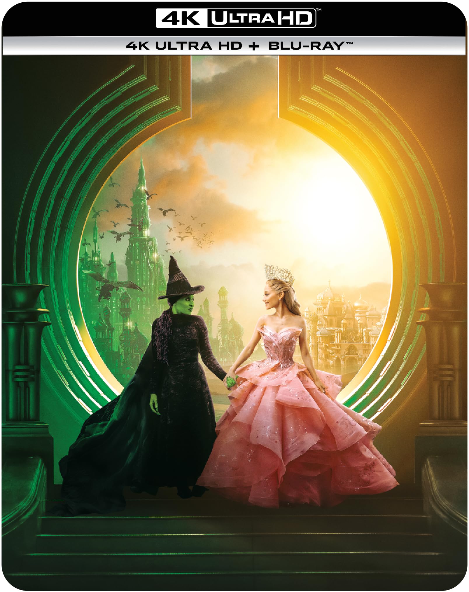 Wicked [4K Ultra HD & Blu-Ray] Limited Edition Steelbook & Artcards