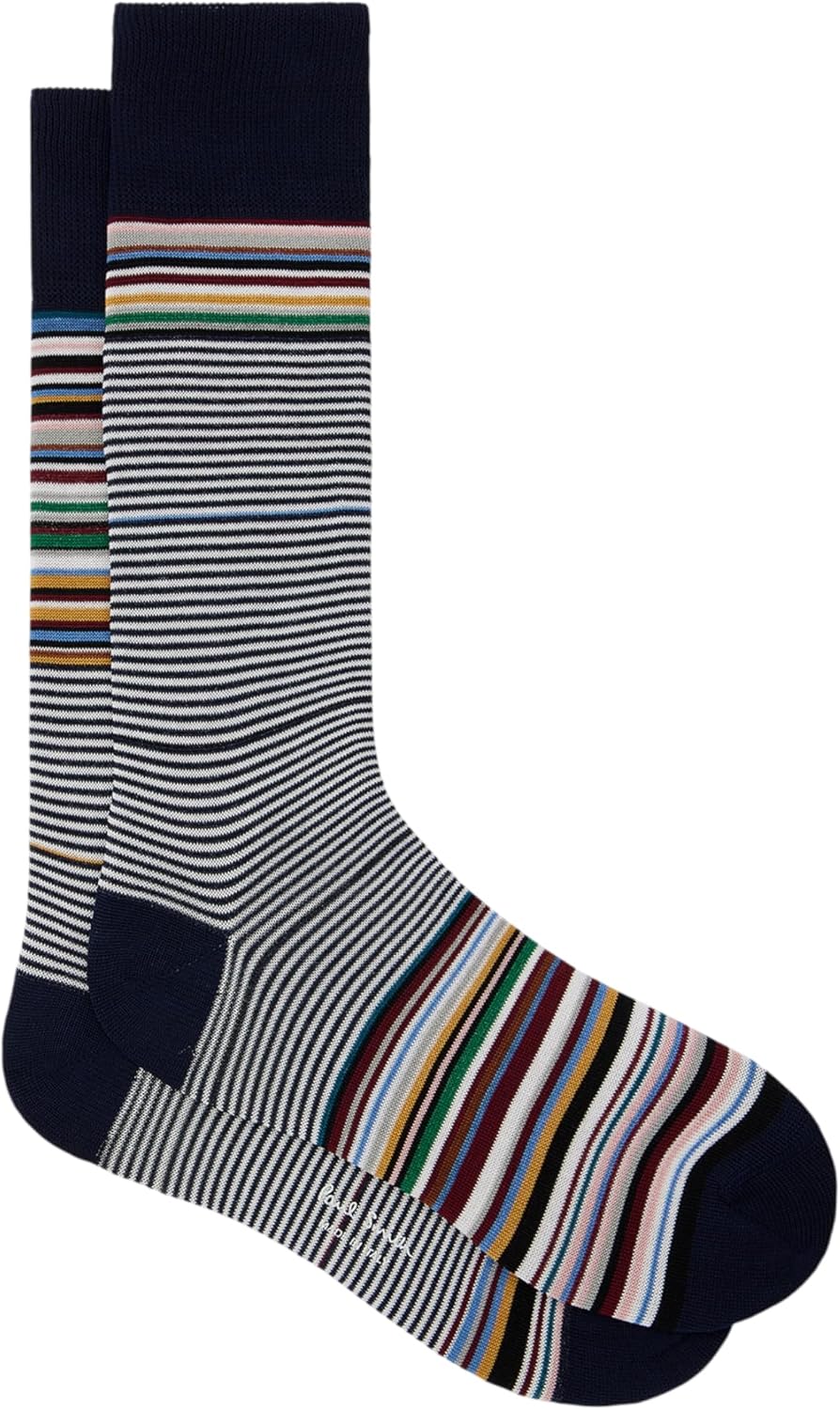 Paul Smith Men's Men Sock Nash Odd Strp