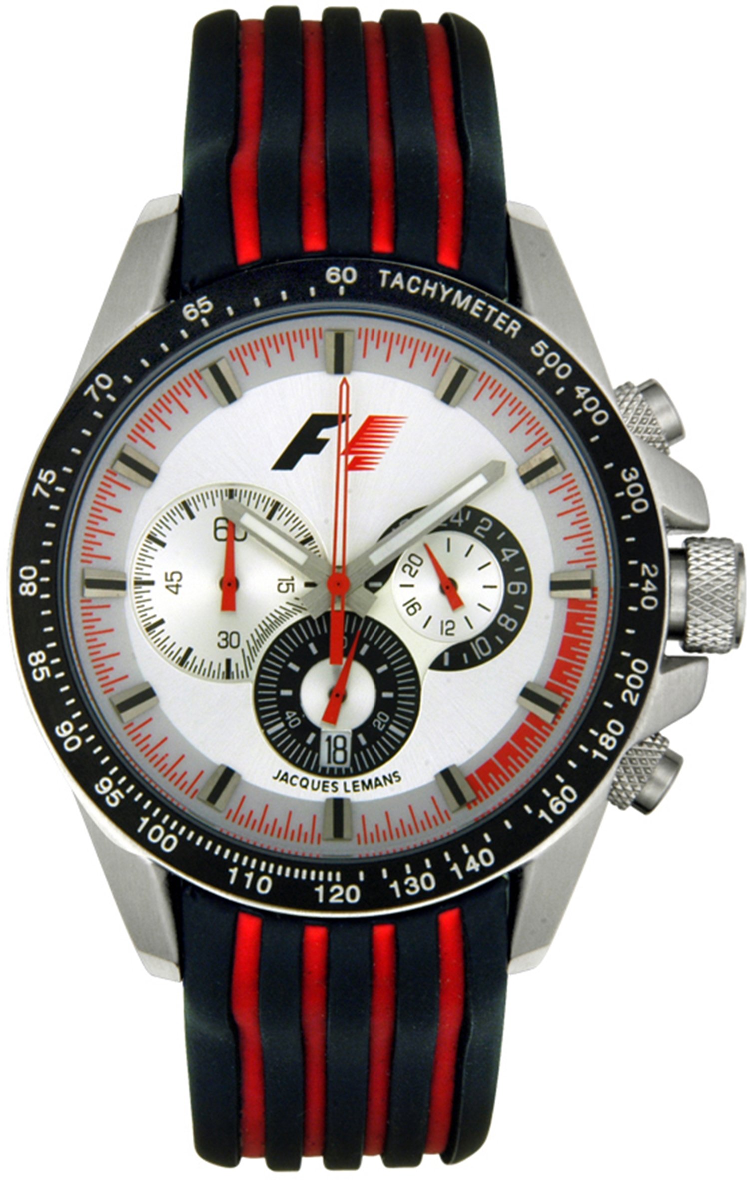 Jacques Lemans F5023E Formula 1 Race-Chrono Watch
