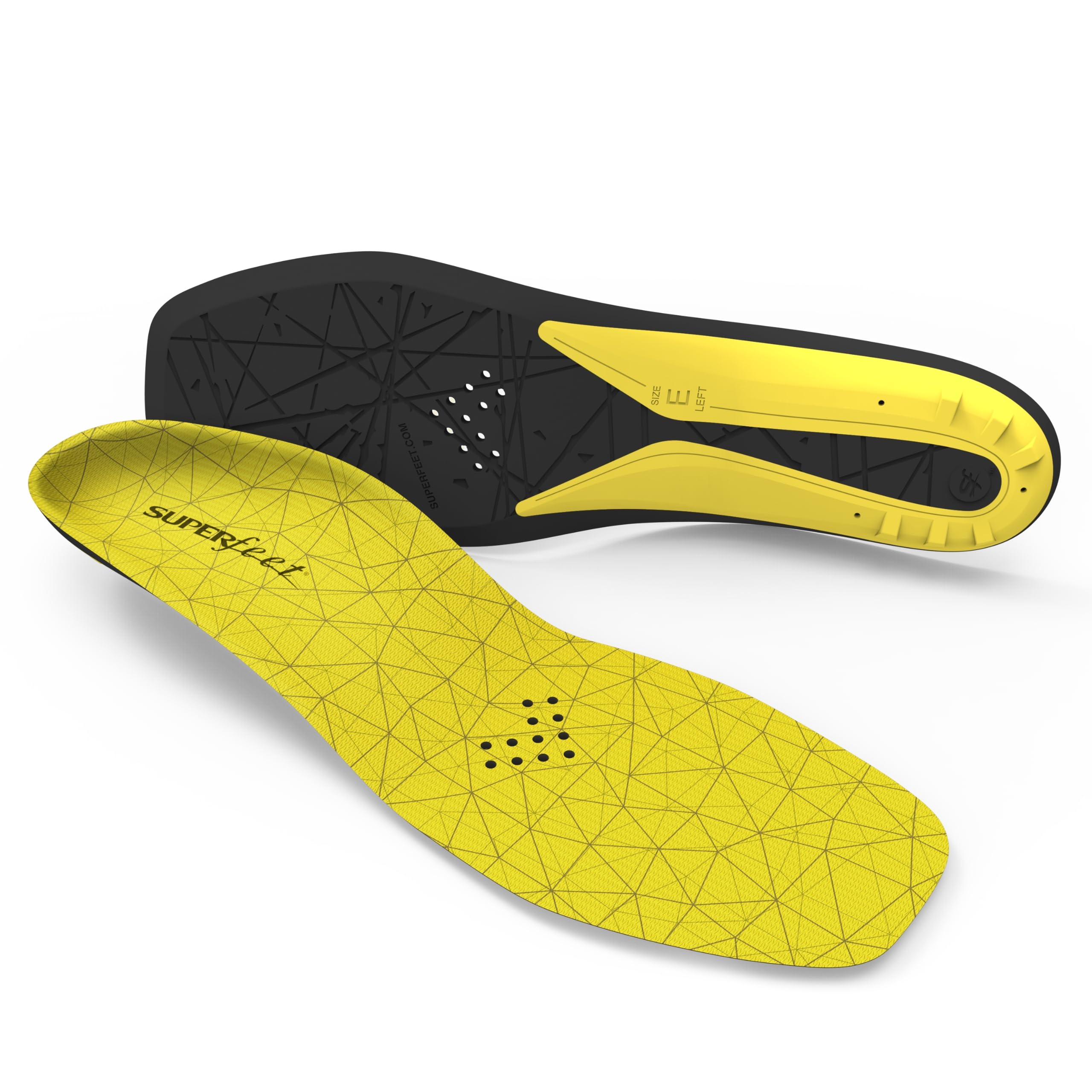 Superfeet - Plantillas Acolchadas Hockey - Plantillas de Espuma Para Patines | Plantillas de Espuma para Patines, Soporte Flexible del Talón, Antepié Perforado con Control de Olores