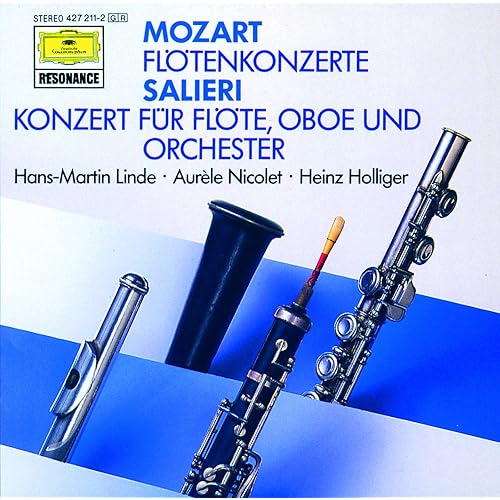 Mozart Flute Concertos; Salieri Concerto for Flute and Orchestra by