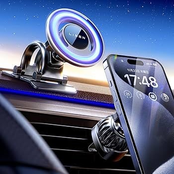 Amazon.co.jp: 【2024最新＆安定性拔群】LISEN magsafe 車載 マグ