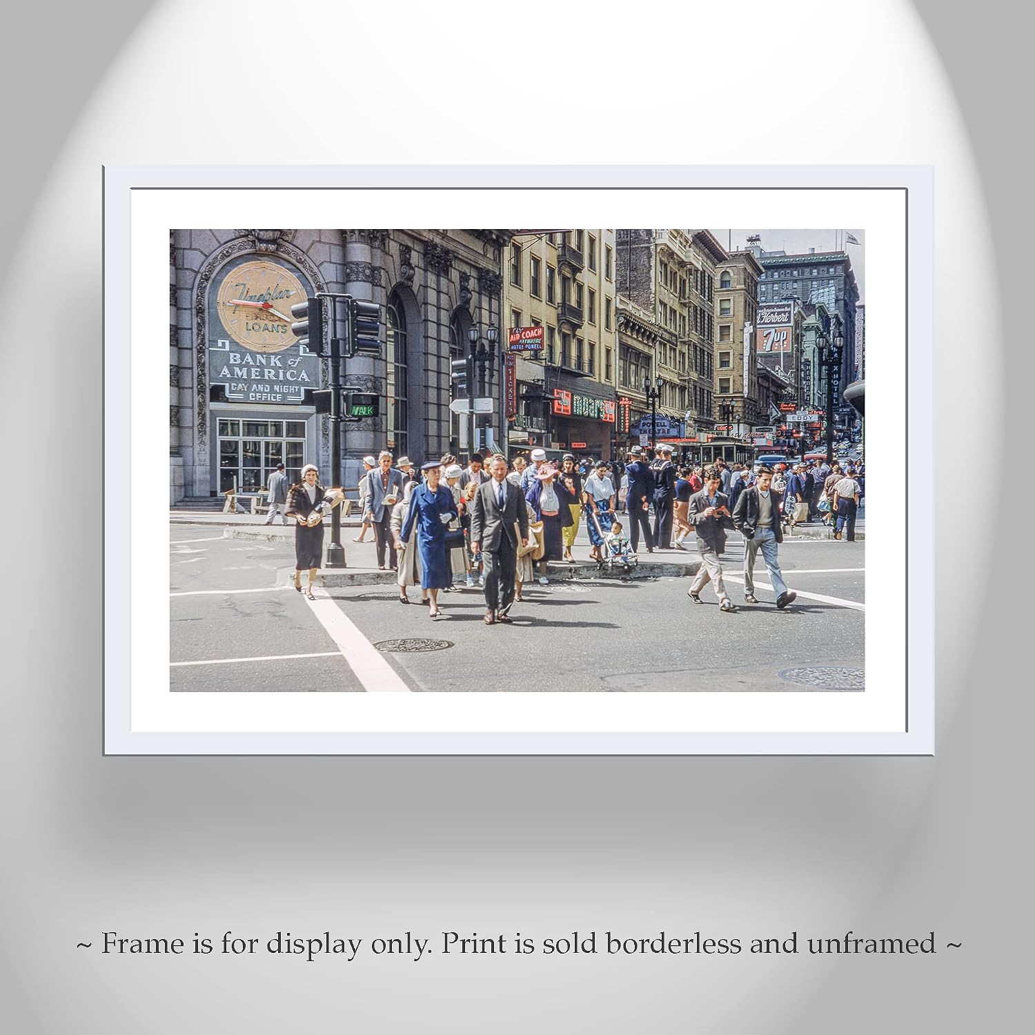 Vintage San Francisco Photograph at Market Street