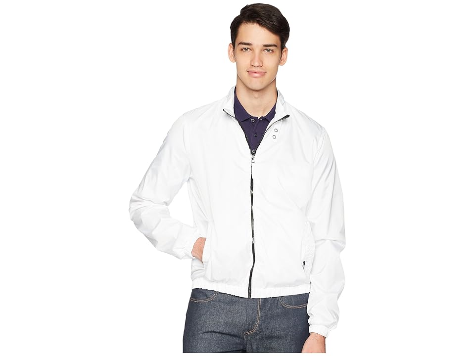 

Members Only Packable Windbreaker (White) Men's Coat