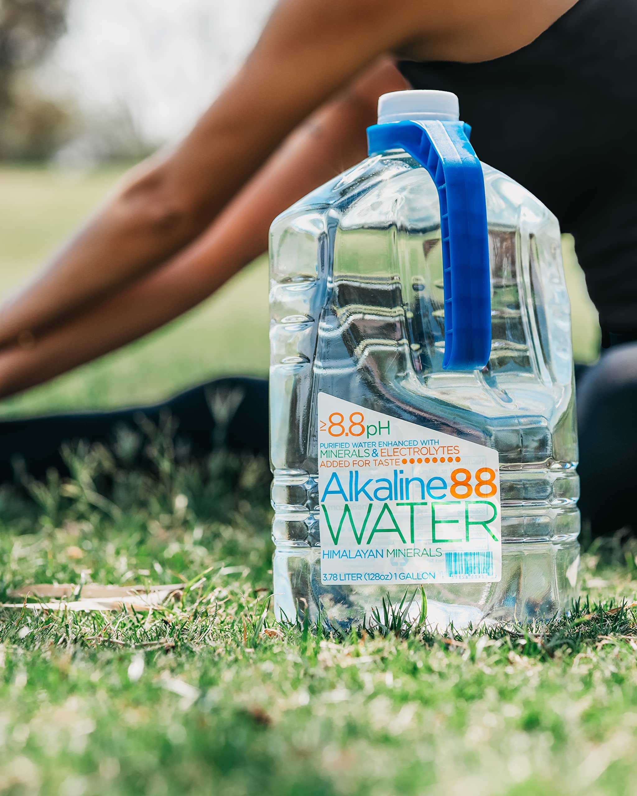 Alkaline88 Purified Ionized Water with Himalayan Minerals, 1 Gallon (4