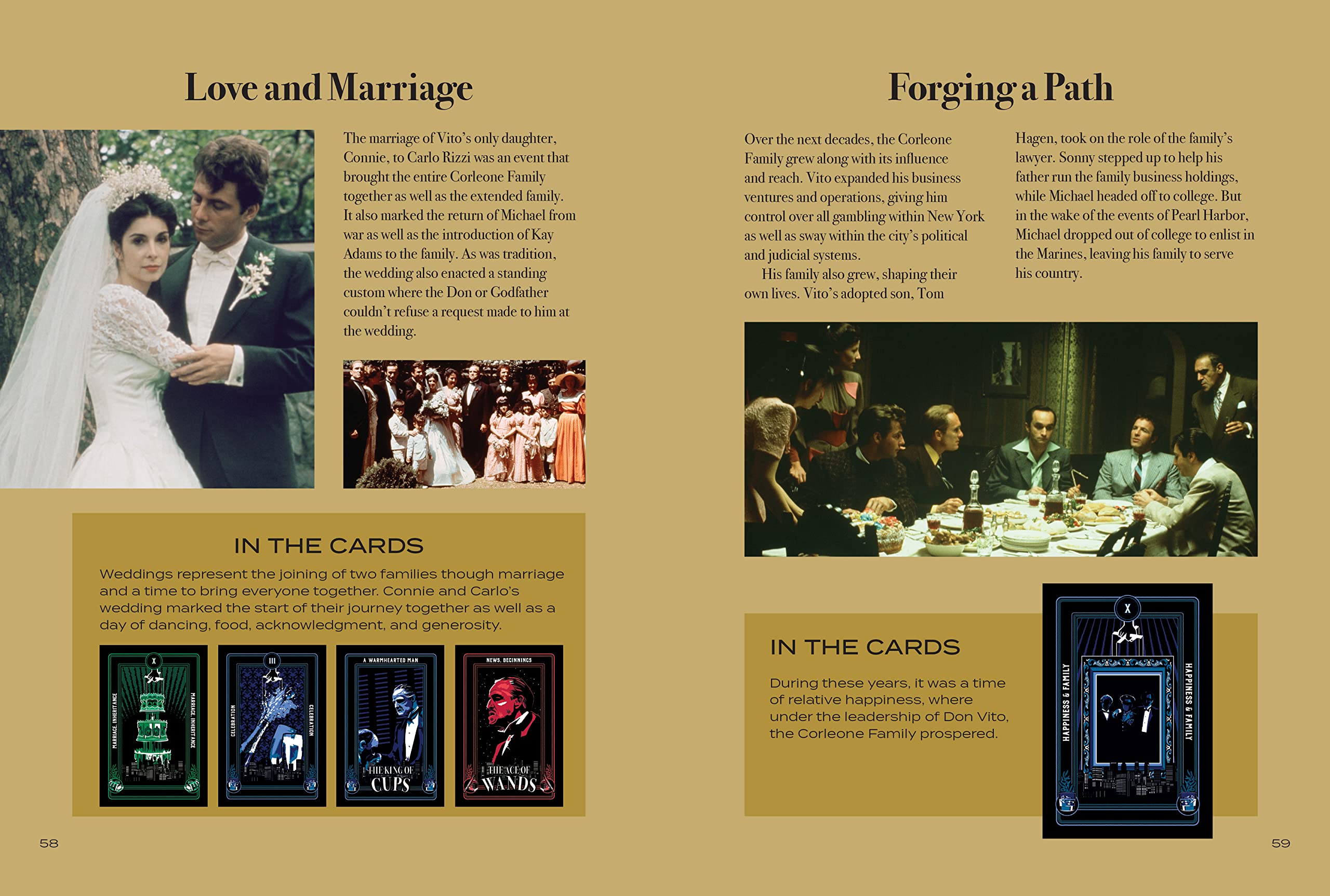 The Godfather Tarot: Includes: A 78-card Tarot Deck and a Book on the Corleone Family and its History