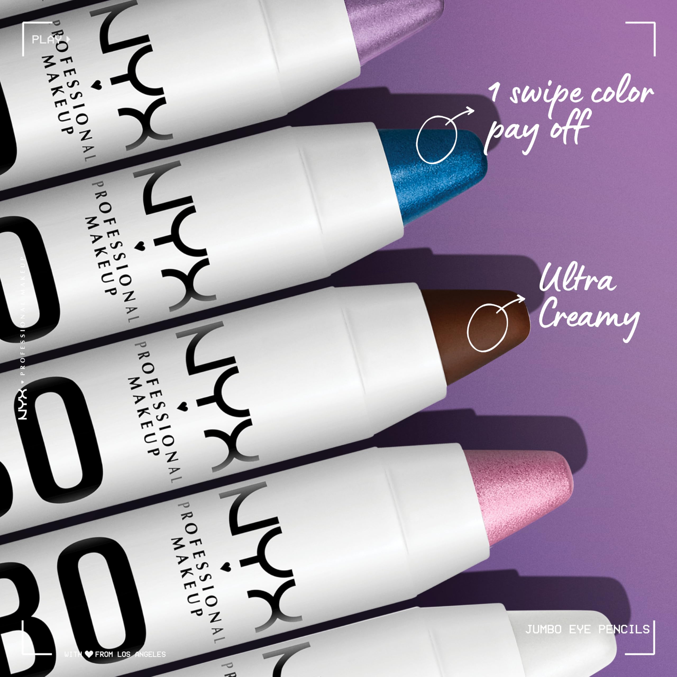 NYX Jumbo Eye Pencil - Milk (White) - Eyeliner & Eyeshadow -11