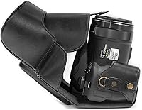 Vista 3 de MegaGear Ever Ready - Funda protectora de piel para cámara Nikon COOLPIX P900, Nikon COOLPIX P900S (MG532)