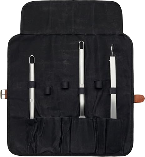 Miniatura 4 de ZWILLING BBQ+ - Juego de 4 herramientas para parrilla, accesorios para barbacoa, juego de regalo para parrilla, incluye espátula para parrilla,