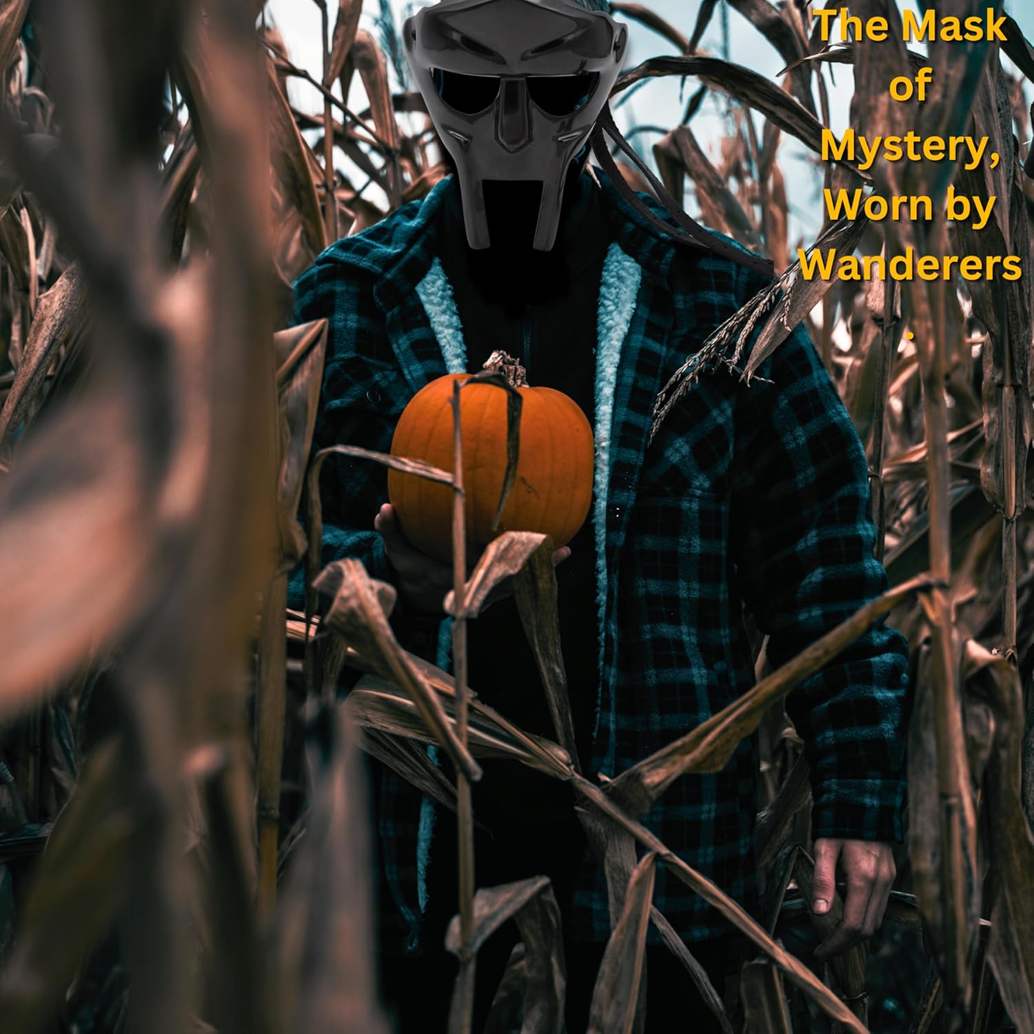 Nagina International Gladiator Helmet Face Mask MF Doom | Halloween Costume Headwear/Facewear Accessories | Metal Full Face Wearable Unisex Mask (Doom Face Mask - Antique Copper)