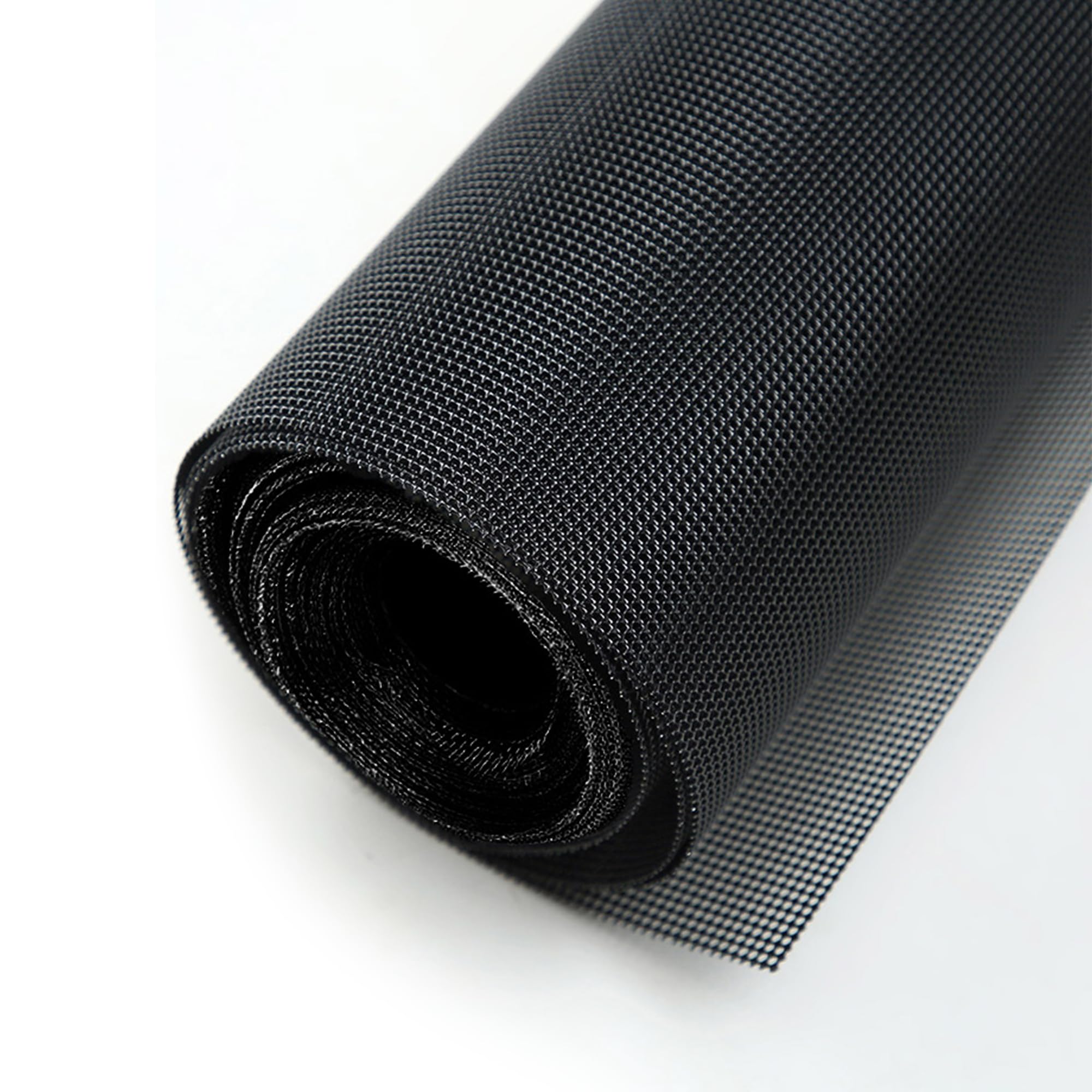 Treillis métallique tissé en acier inoxydable 304 - 1 m x 20 m - Maille fine - 20 mailles - Pour fenêtre, porte de terrasse - Noir