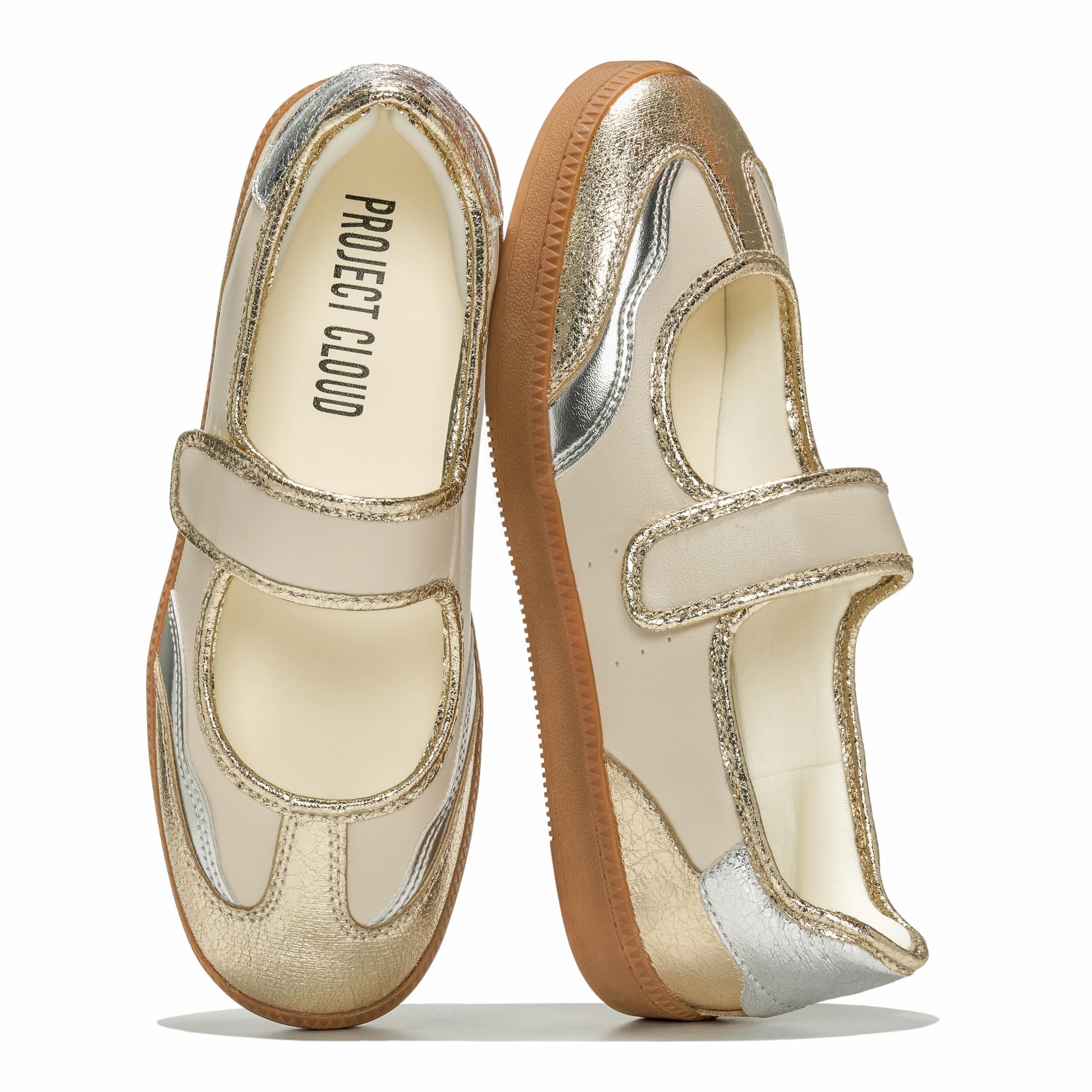 Project Cloud Mary Jane Shoes, Comfortable Fashion Sneakers for Women