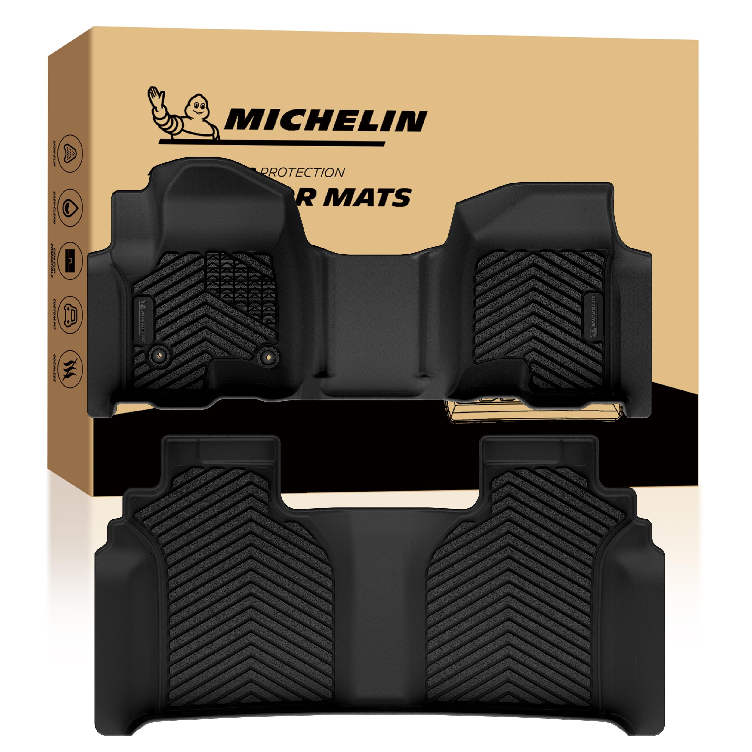 Michelin Vehicle Mats for 2019-2026 Chevy Silverado/GMC Sierra 1500