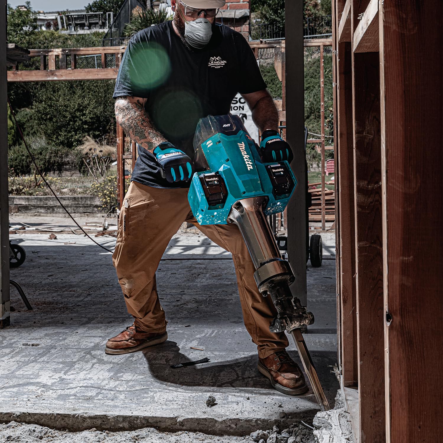 Makita HM004GZ01 akumulatorowy młot wyburzeniowy 2 x 40 V maks. (bez ładowarki i akumulatorów)
