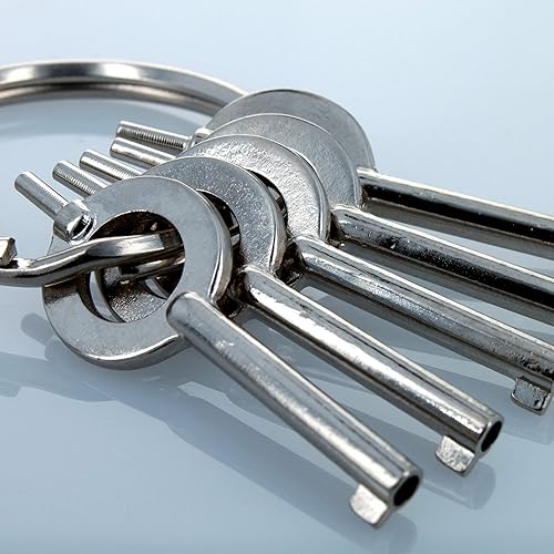 Miniatura 2 de ASR Tactical Paquete de 5 llaves universales americanas para esposas