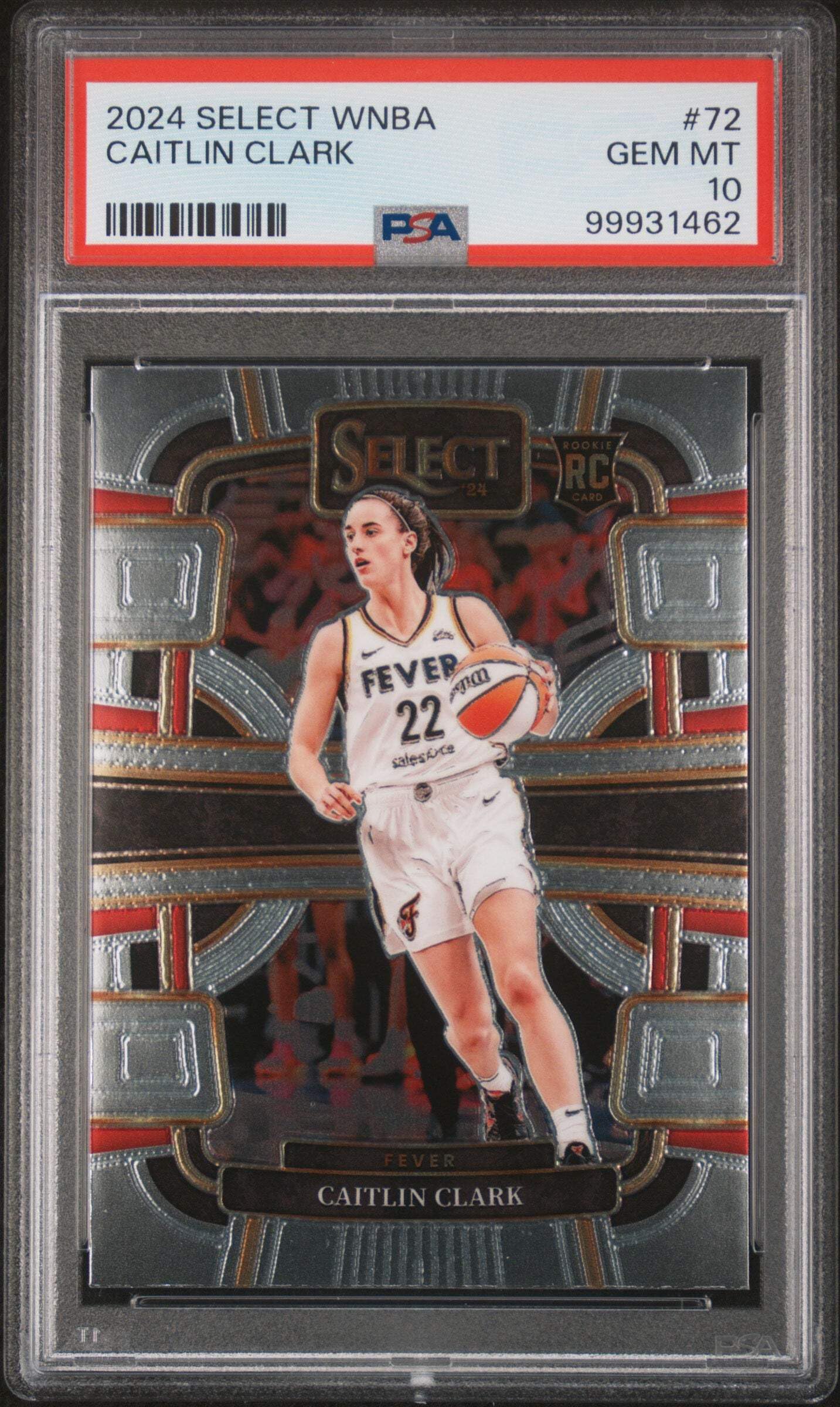 Amazon.com: Graded 2024 Panini Select WNBA Caitlin Clark #72