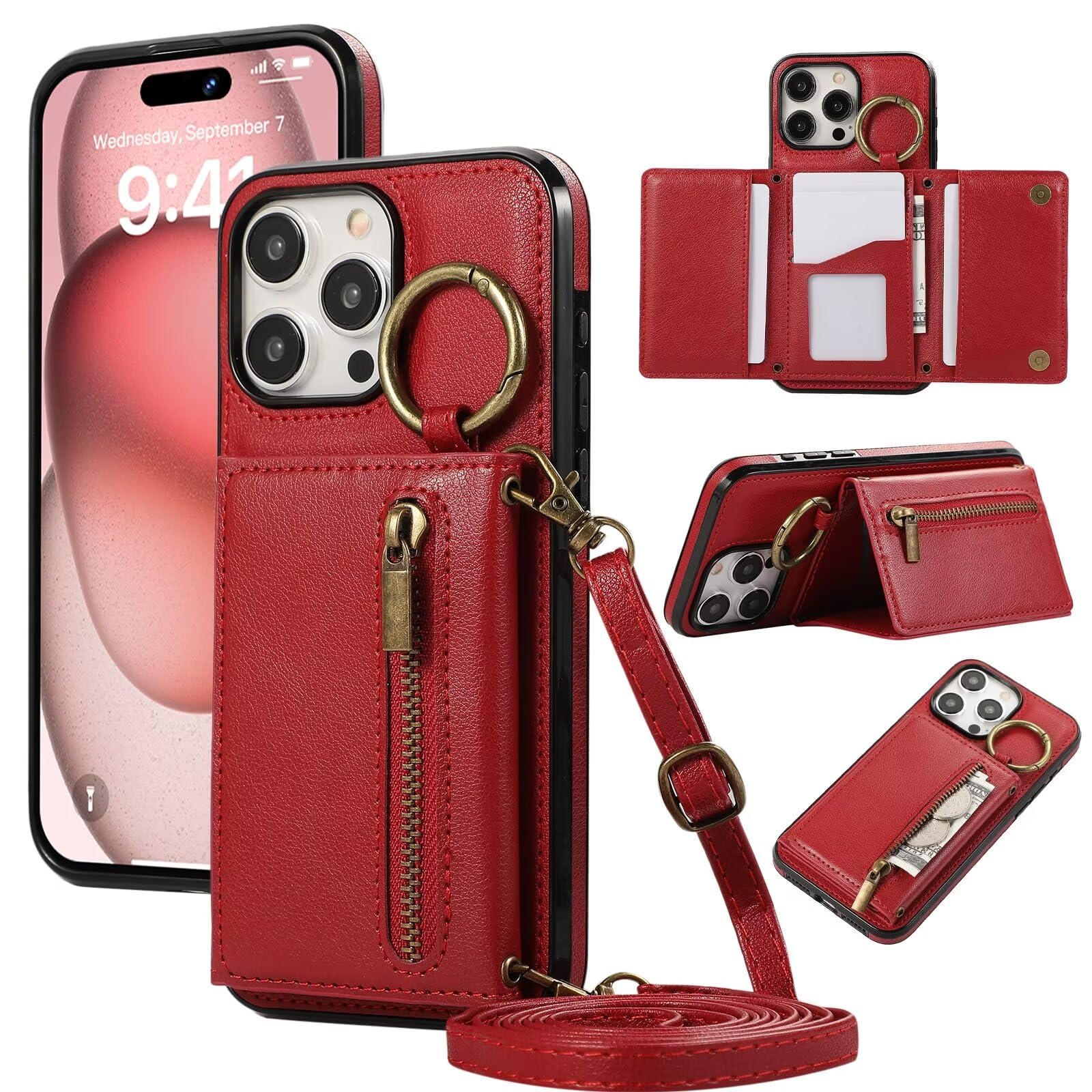 Ateljé Telefoonhoes voor iPhone 12 / 12 pro • Fuchsia • de Bijenkorf