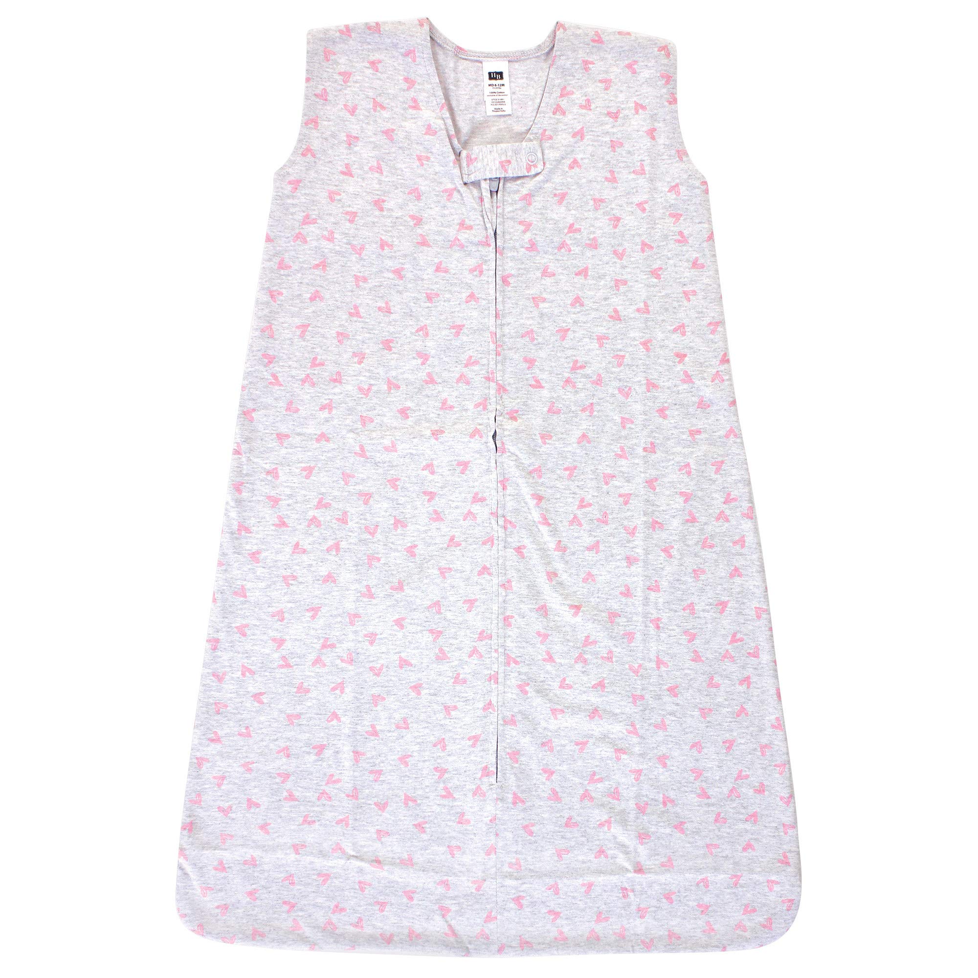 Hudson Baby Unisex BabyCotton Sleeveless Wearable Sleeping Bag, Sack, Blanket