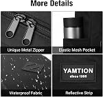 YAMTION Sac à dos Hommes et femmes, sac à dos scolaire Garçons et filles Adolescent Sac à dossier école pour l'étude Voyage avec USB Port de recharge