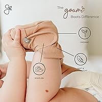 Vista 2 de goumikids Viscosa hecha de algodón de bambú Stay-On Botas