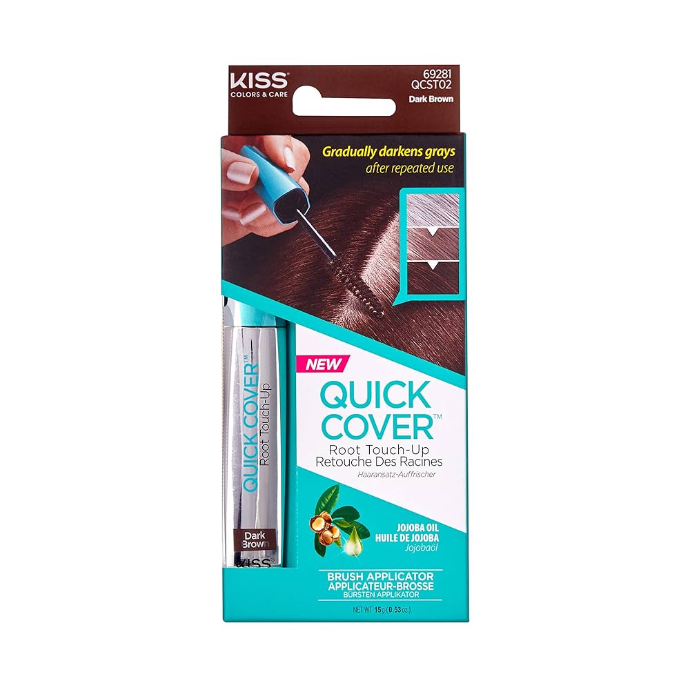 Amazon.com: Kiss Quick Cover Root Touch Up Soft Tip