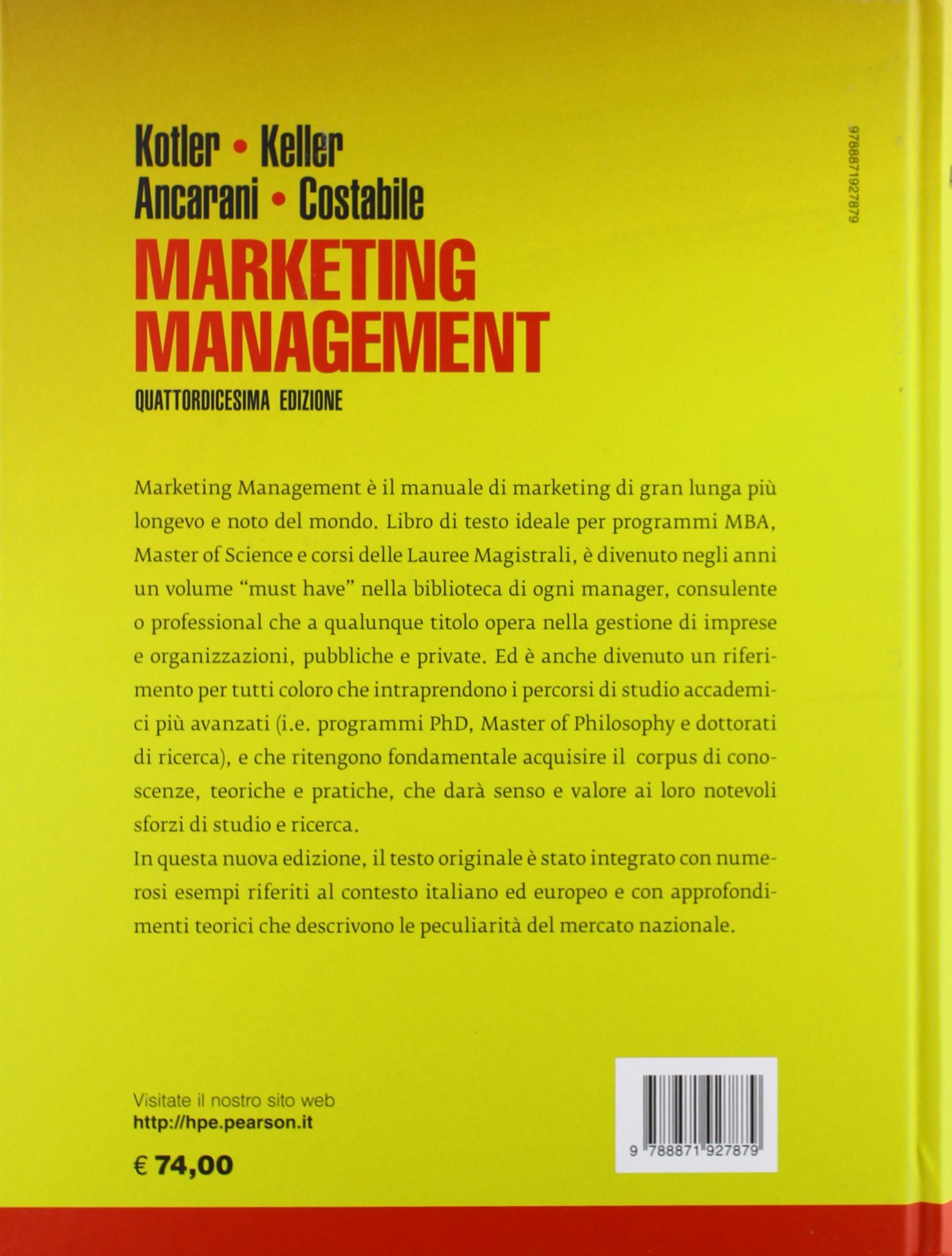 Marketing management
