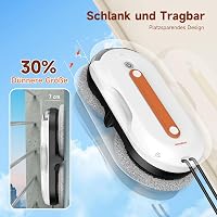 AlfaBot X7 Pro ablakos robot, intelligens kétoldalas tisztítás, spray funkcióval 7