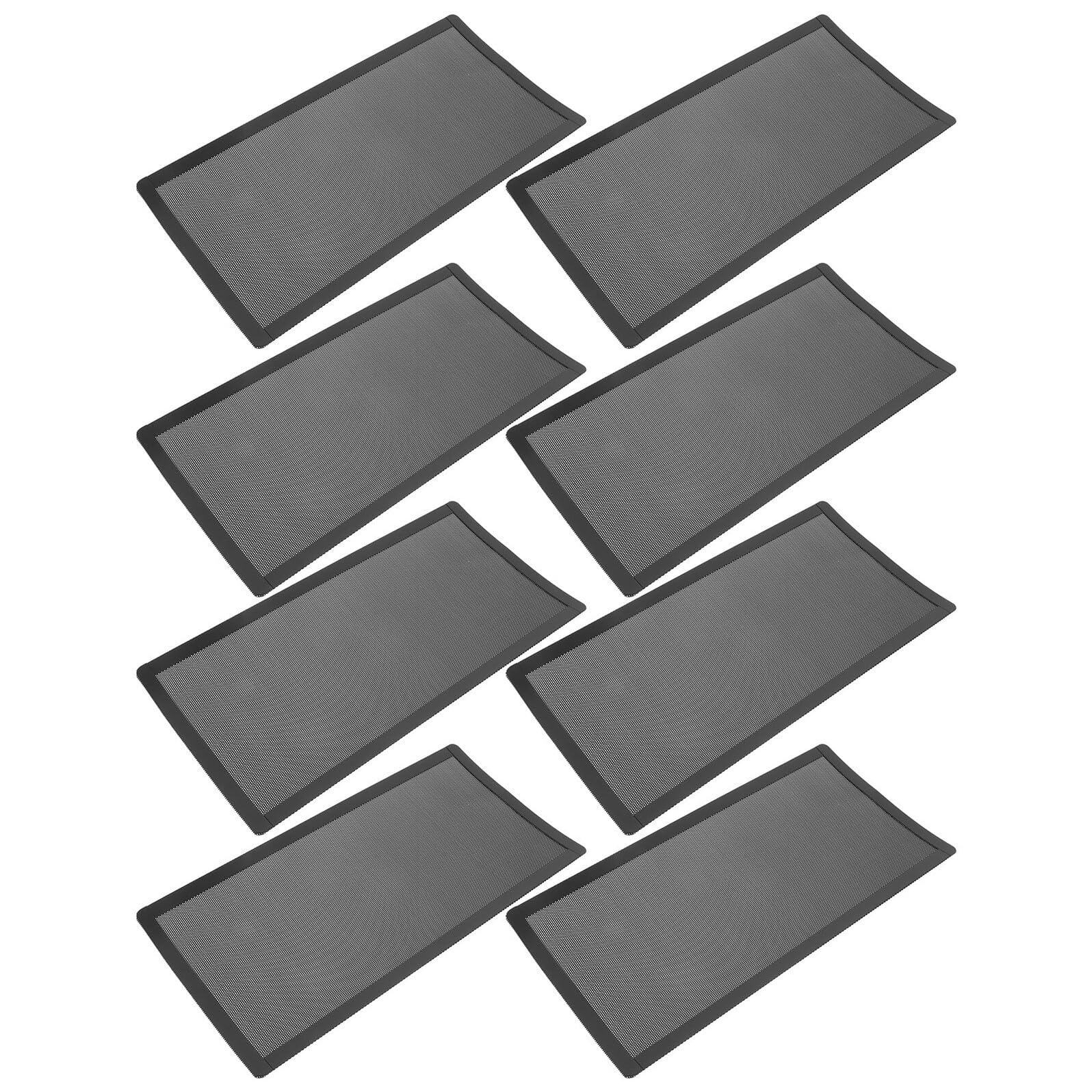 8 Filtri Magnetici per Prese D’aria a Soffitto 14x28 Cm, Coperture in Rete Antipolvere Design Magnetico per Ventilazione Domestica, Compatibili Bagni, Cucine e Camere da