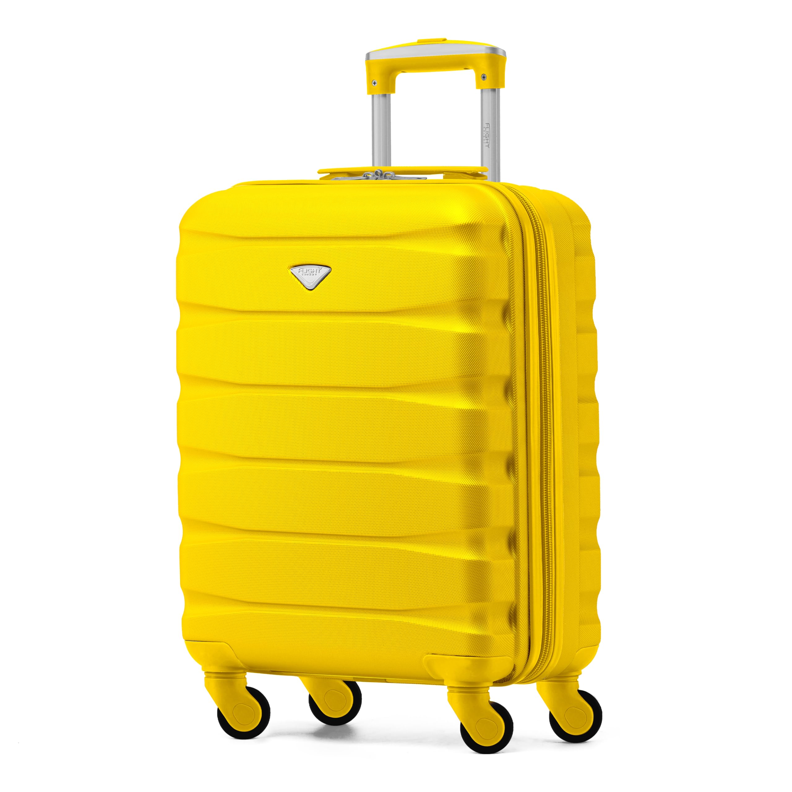 Flight Knight Lightweight 4 Wheel ABS Hard Case Medium Suitcase Approved for Over 100 Airlines Including easyJet, British Airways, Ryanair, Jet2, Emirates & Many More - Check-in Medium Size 25" — view 165