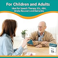 Vista 6 de Picture My Picture Go Togethers Flash Card Set – Speech Therapy Tool for Vocabulary, Communication & Thinking, Scratch-Resistant with Activity