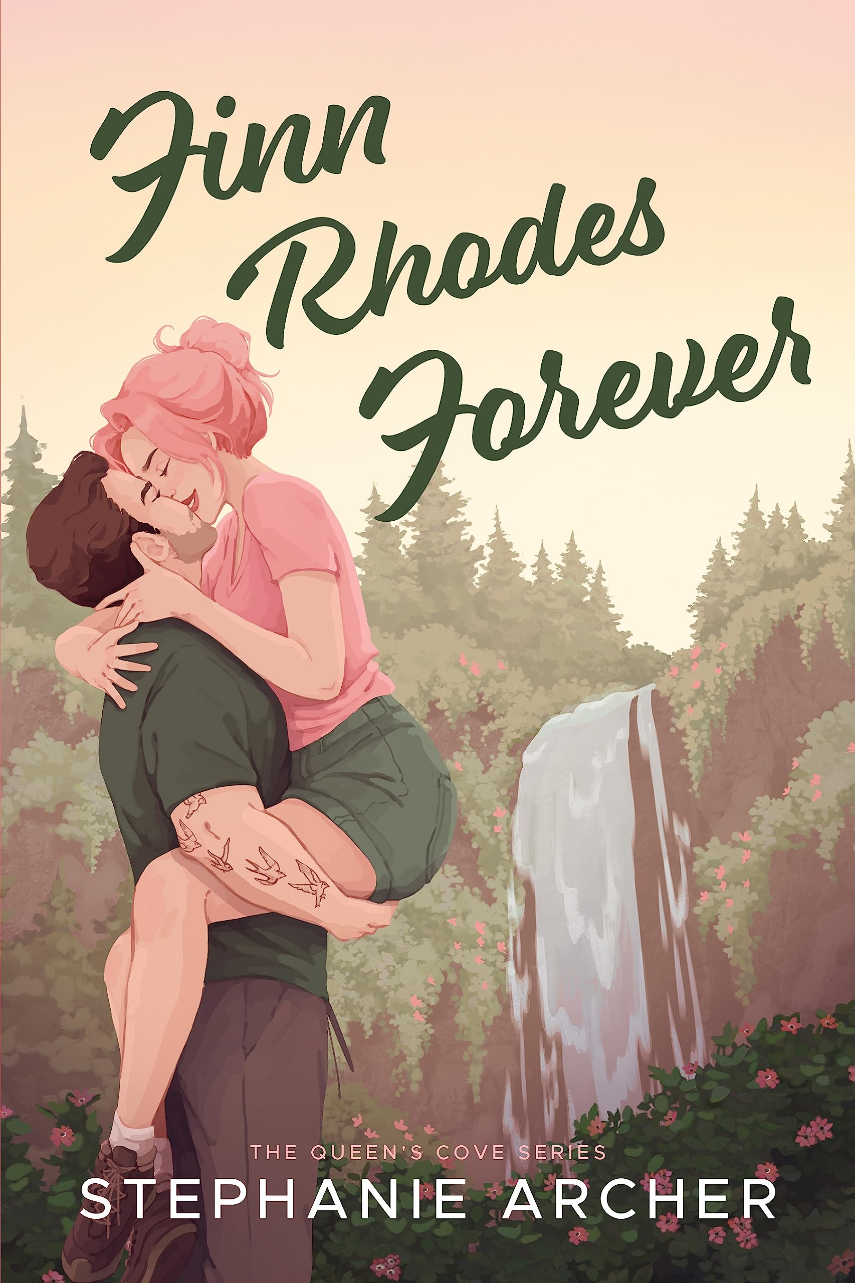 Finn Rhodes Forever: A Spicy Small Town Second Chance Romance (The Queen's Cove Series Book 4)