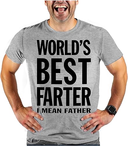 Tstars World Best Farter I Mean Father - Camiseta divertida para hombre A1