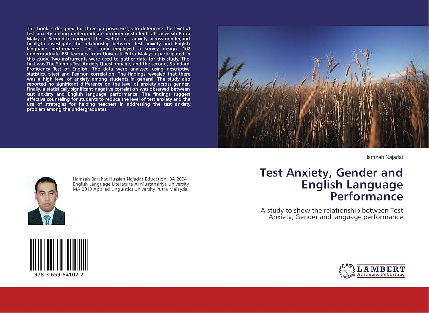 Test Anxiety, Gender and English Language Performance A