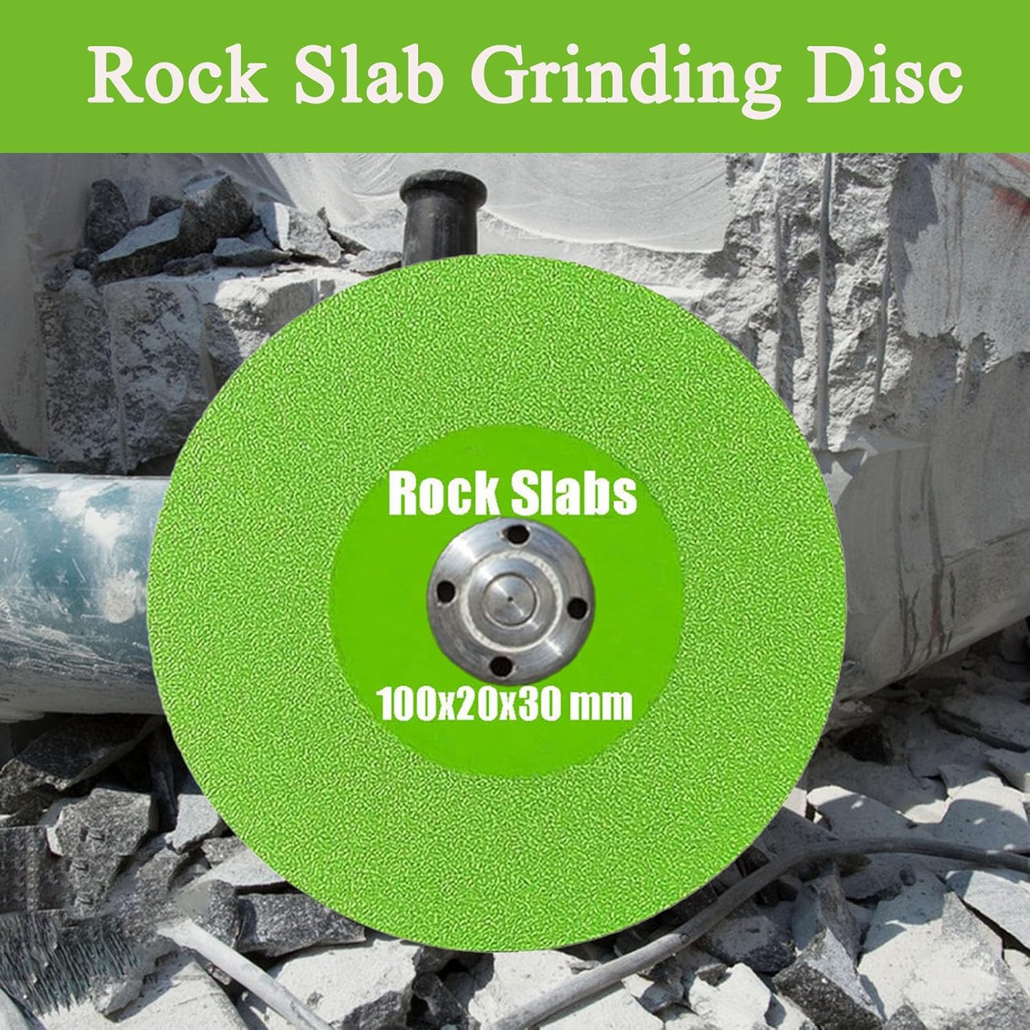 6 Pack Diamond Blade for Angle Grinder - 4" X 0.78” Super Thin Rock Slab Grinding Disc, 1.2'' Ultra Width Discos para Cortar Ceramica for Cutting and Edge Trimming