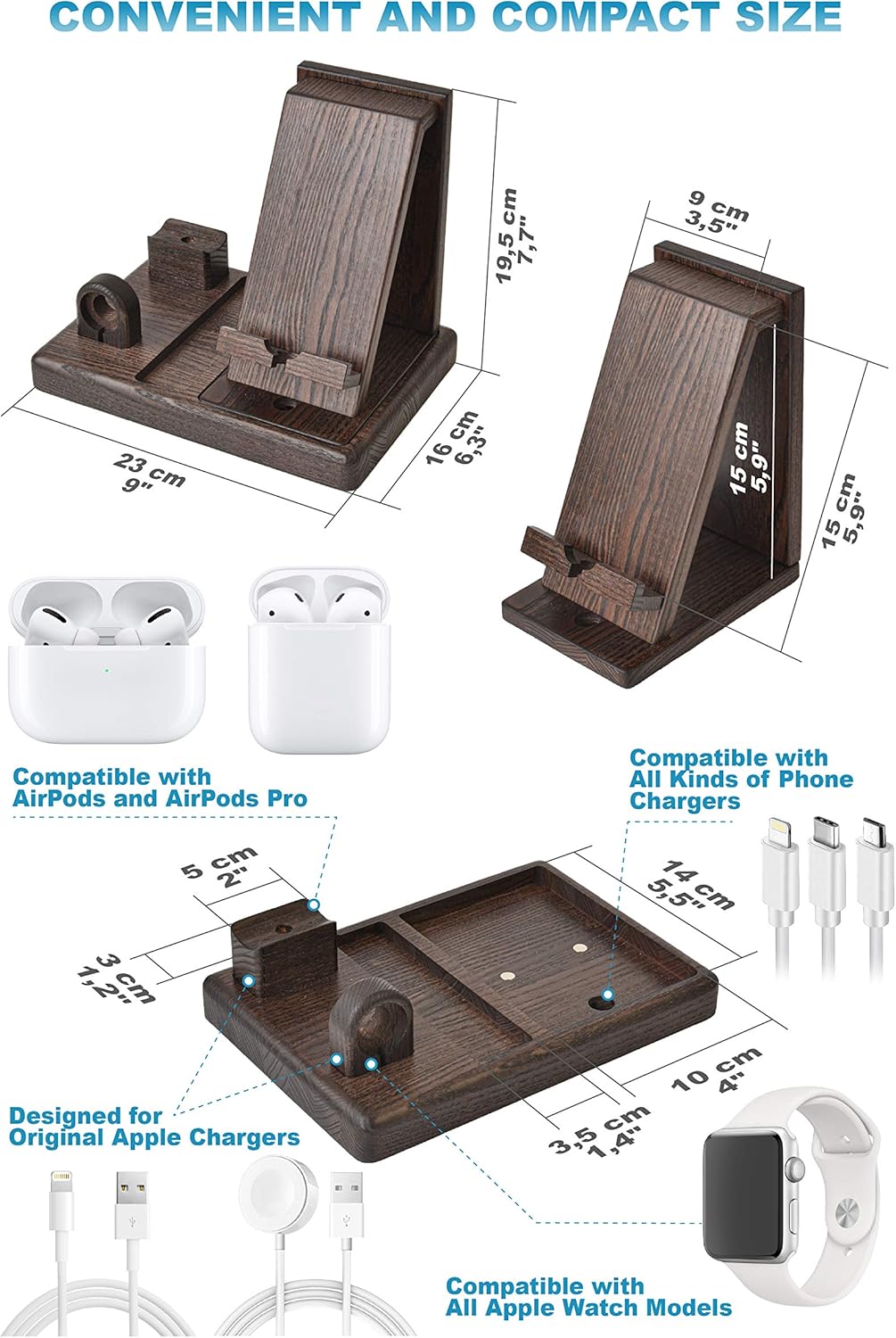 Get Cheap Price TESLYAR Wood Phone Docking Station Ash-Wood Key Holder Wallet Stand Watch Organizer Men Gift Husband Wife Anniversary Birthday Nightstand Graduation Male Gadgets Compatible with iPhone iWatch AirPods Buy 1 get 1 🔥 TESLYAR Wood Phone Docking Station Ash-Wood Key Holder Wallet Stand Watch Organizer Men Gift Husband Wife Anniversary Birthday Nightstand Graduation Male Gadgets Compatible with iPhone iWatch AirPods