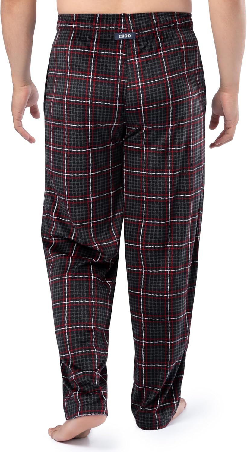 IZOD Men's Silky Fleece Sleep Pant - Image 2