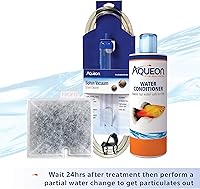 Vista 7 de Aqueon Clarificador de agua para acuarios de agua dulce, limpia el agua nublada de peces, seguro de usar con peces y plantas, 8 onzas