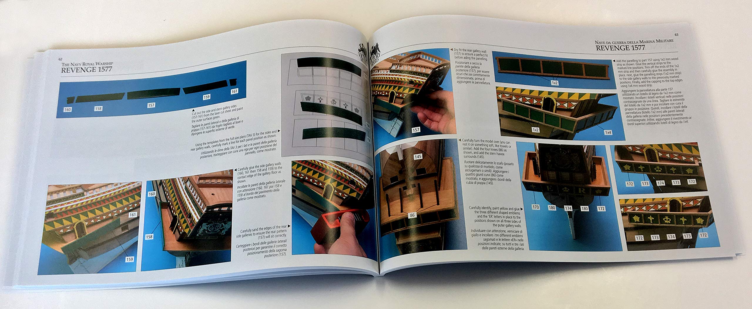 Amazon | 輸入木製帆船模型キット ビクトリーモデルズ1300-08/H.M.S.