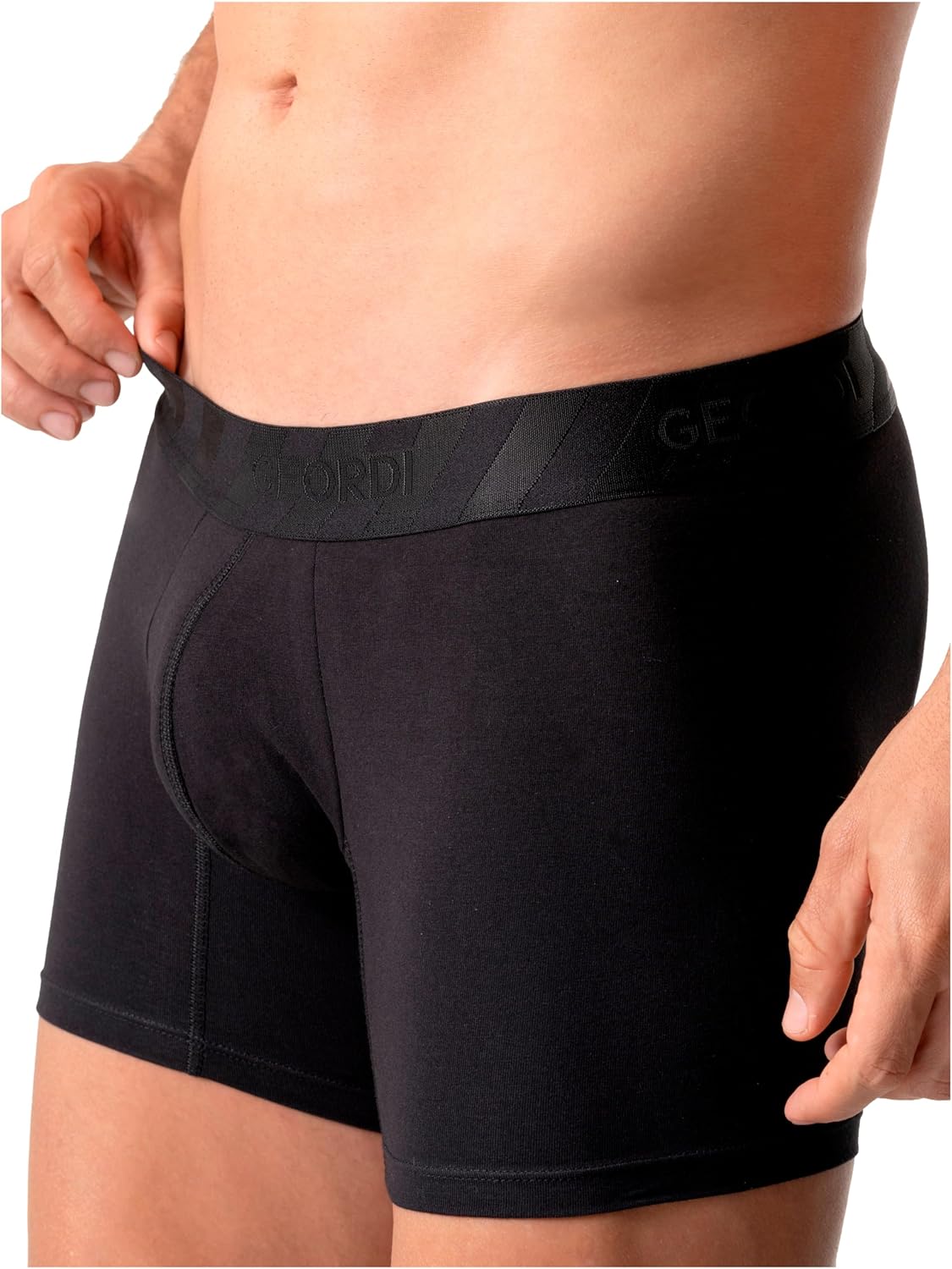 DIANE & GEORDI Mid-Cut Basic Boxer Briefs for Men | 3-Pack Breathable, Supportive & Ultra-Comfortable Cotton Underwear - Image 8