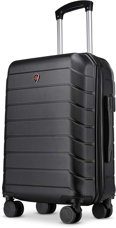 Mala de Viagem Bordo Cabine para 10Kg em fibra ABS Holysun! Turquia Preto