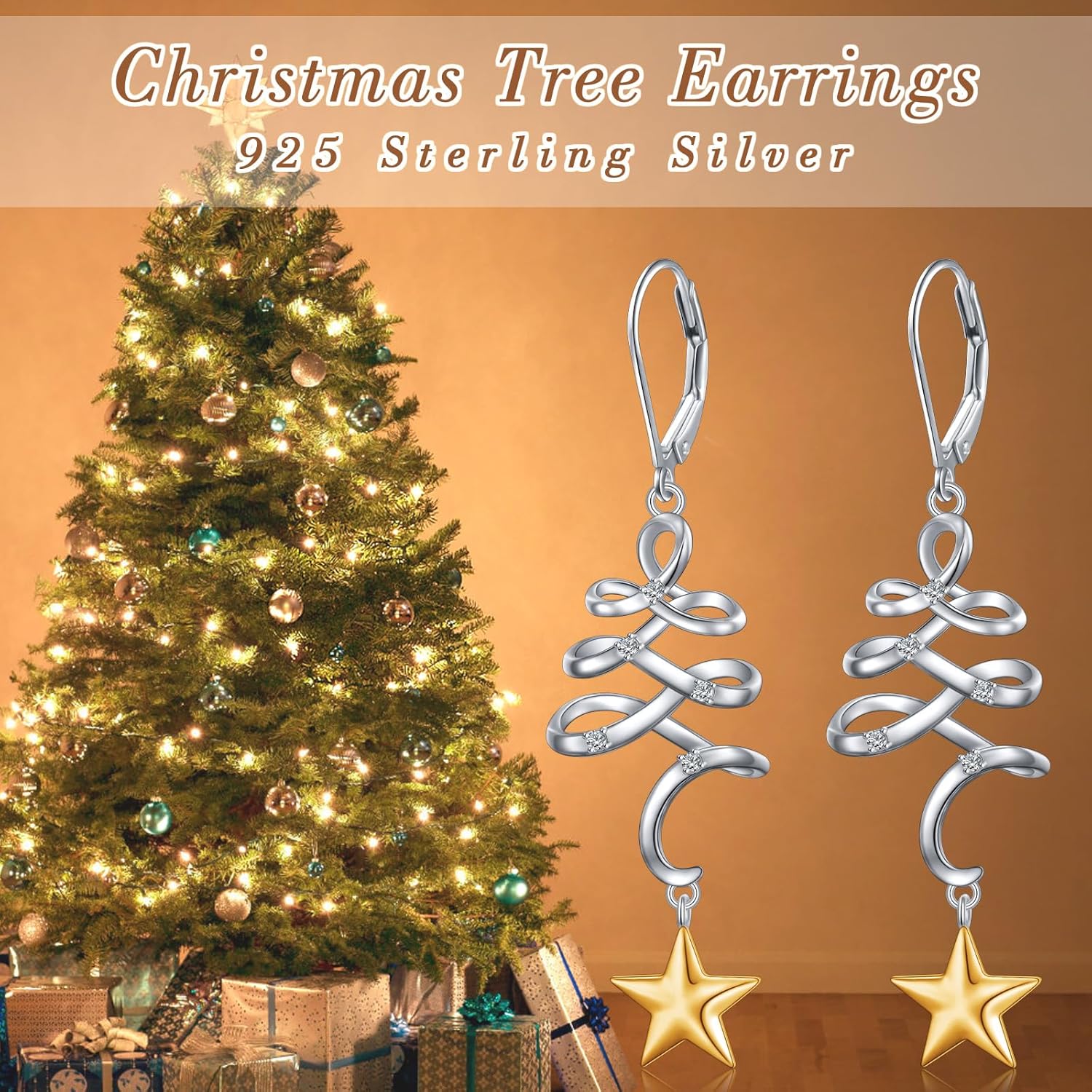 Hypoallergenic Dangle Earrings for Women 925 Sterling Silver Boho Bohemian Drop Dangling Earrings Hook Jewelry for Women