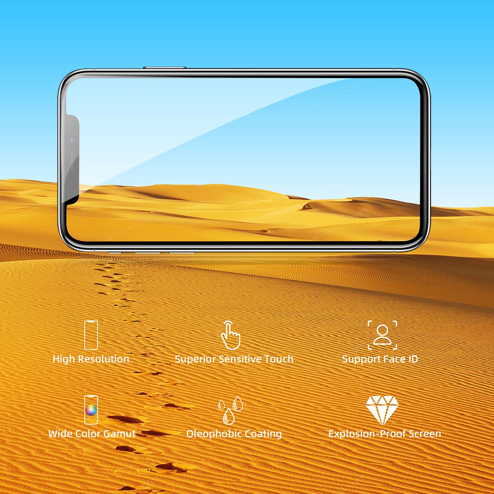 Schermo LCD IPhone 11 PRO 5.8'' Ricambio - Touchscreen 3D Touch Completo Con Frame, Kit Riparazione - Foto 6