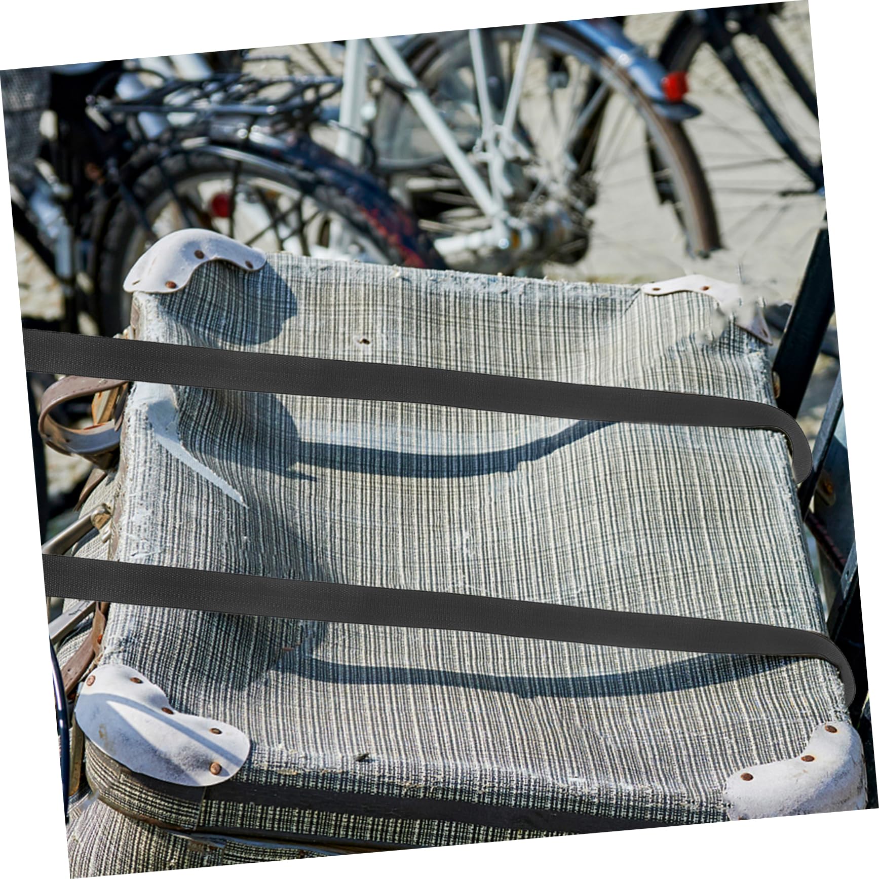INOOMP 8pièces Sangles De Bagages Réglables Polyester pour Vélo Et Fixation De Charges Sangle Résistante à Accessoire Pratique pour Transport Plein Air